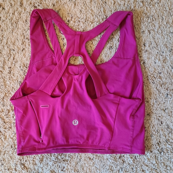 lululemon athletica Other - Lululemon stash it bra ripened raspberry